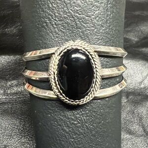 Vintage Navajo Sterling Silver Bracelet